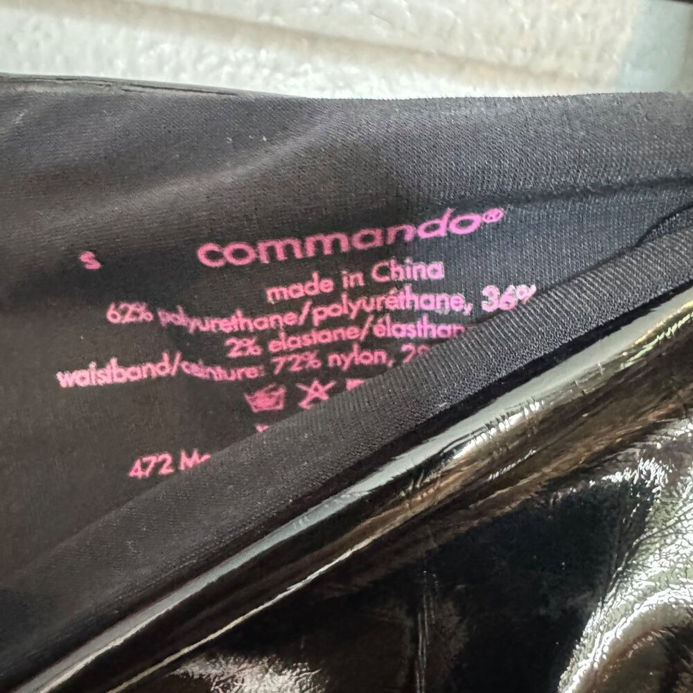Commando Perfect Control Patent Leather Leggings … - image 6